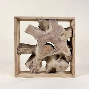 Racine de teck 50x50 cm