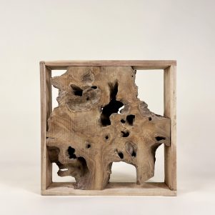 Racine de teck 50x50 cm