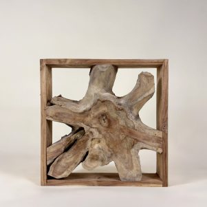 Racine de teck 50x50 cm