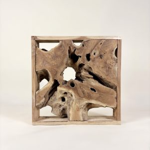 Racine de teck 50x50 cm