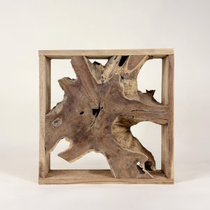 Racine de teck 50x50 cm