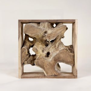 Racine de teck 50x50 cm